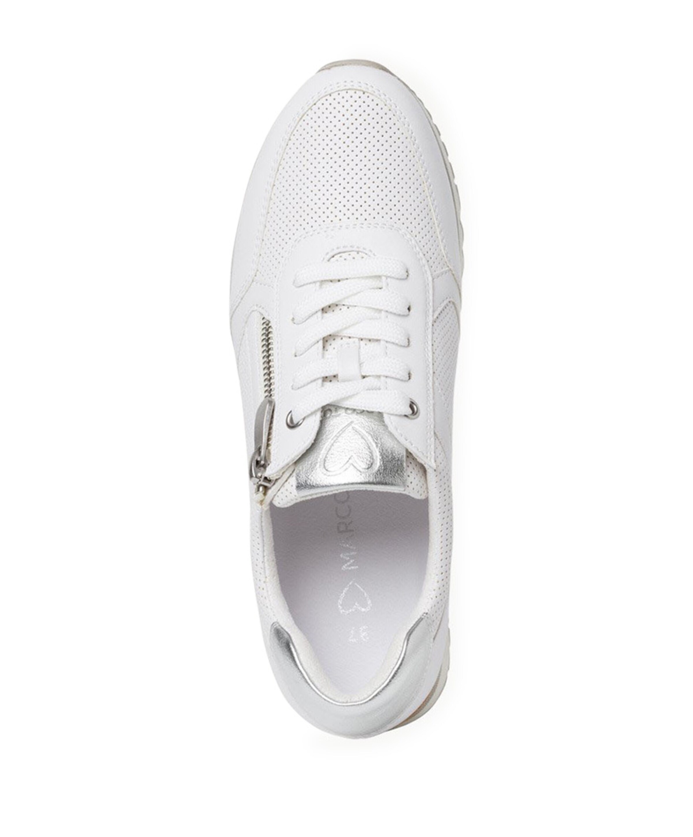 Marco tozzi Woms Lace-up dames sneakers wit