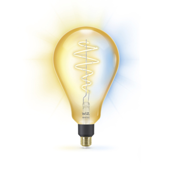 WiZ Connected LED giant peer E27 25W filament gold koel tot warmwit licht dimbaar