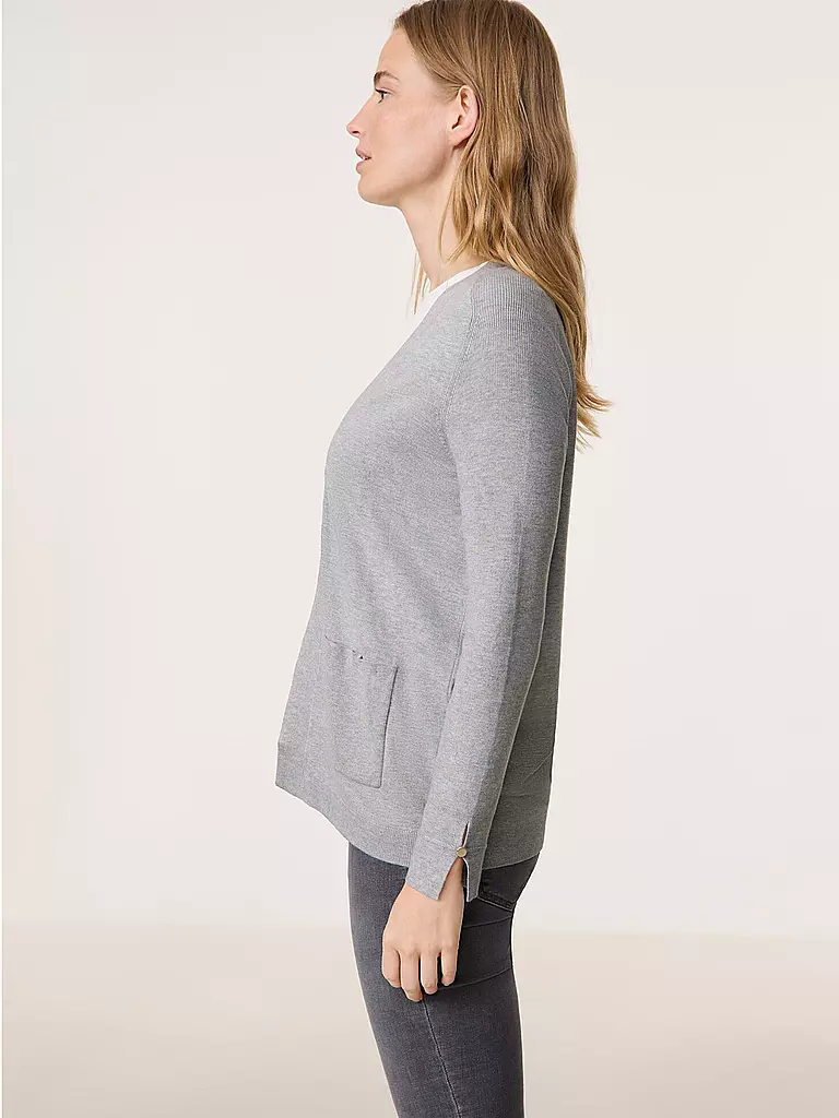 GERRY WEBER Strickjacke silber