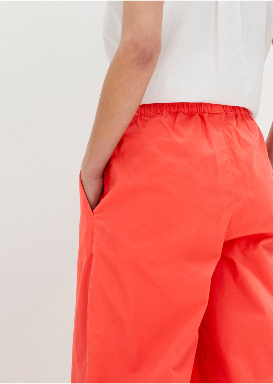Pantalon twill léger, Balloon-Fit