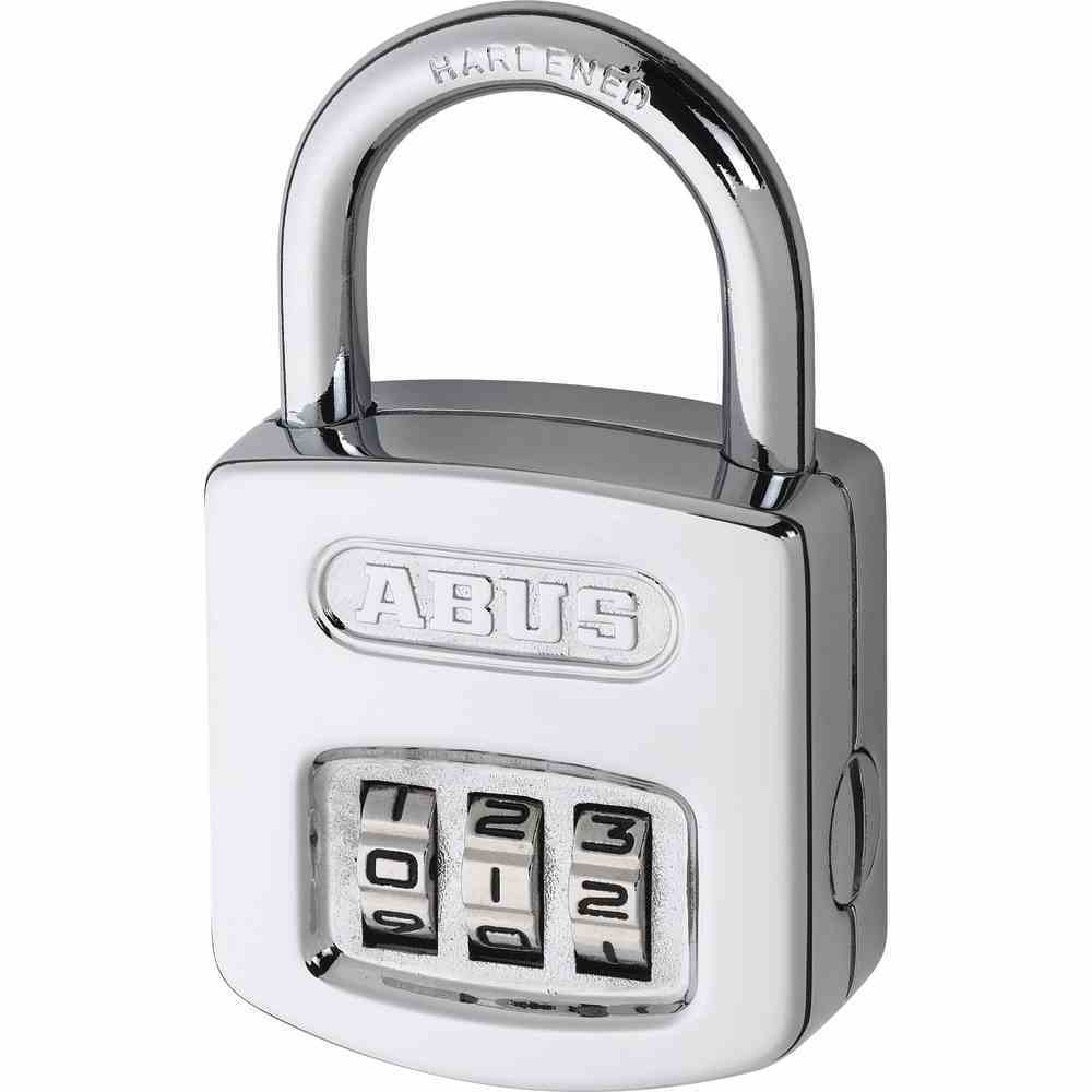 ABUS Zahlen-Kombinations-Hängeschloss - silber - 160/50