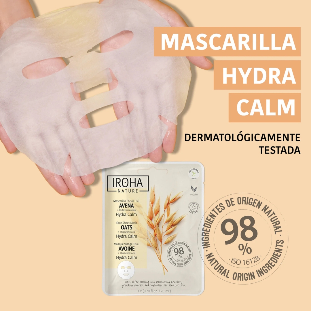 Iroha Nature - Máscara Hidratante Calmante com Aveia