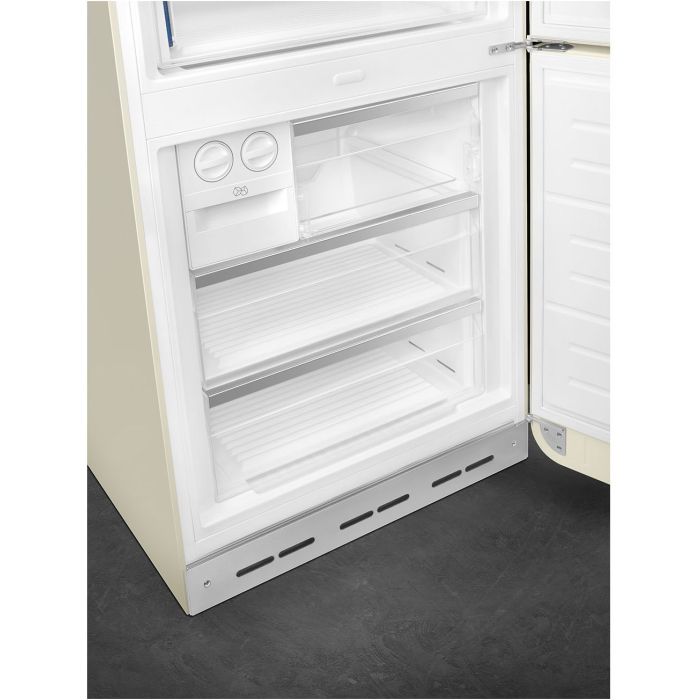 SMEG Kühl-Gefrierkombination 50's Retro Style FAB38RCR5 Creme