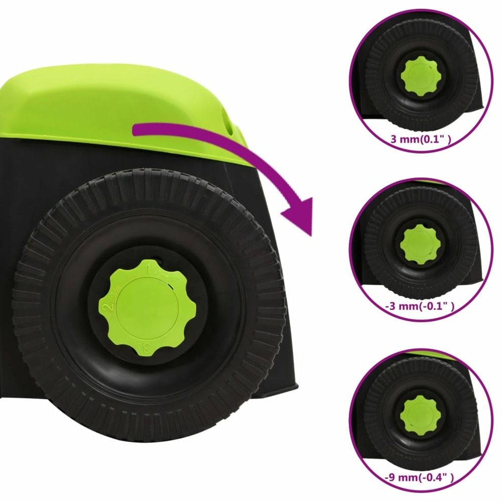 Scarificateur de gazon électrique 2 en 1 1500 w