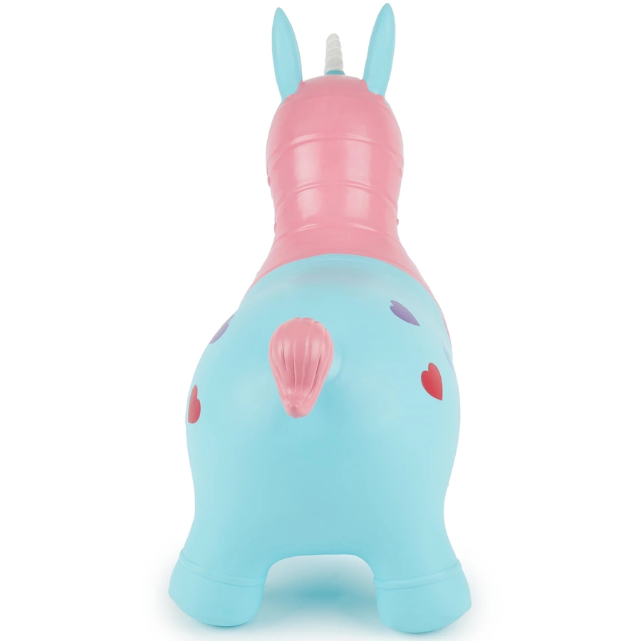 bieco Hüpfpferd Einhorn aufblasbar