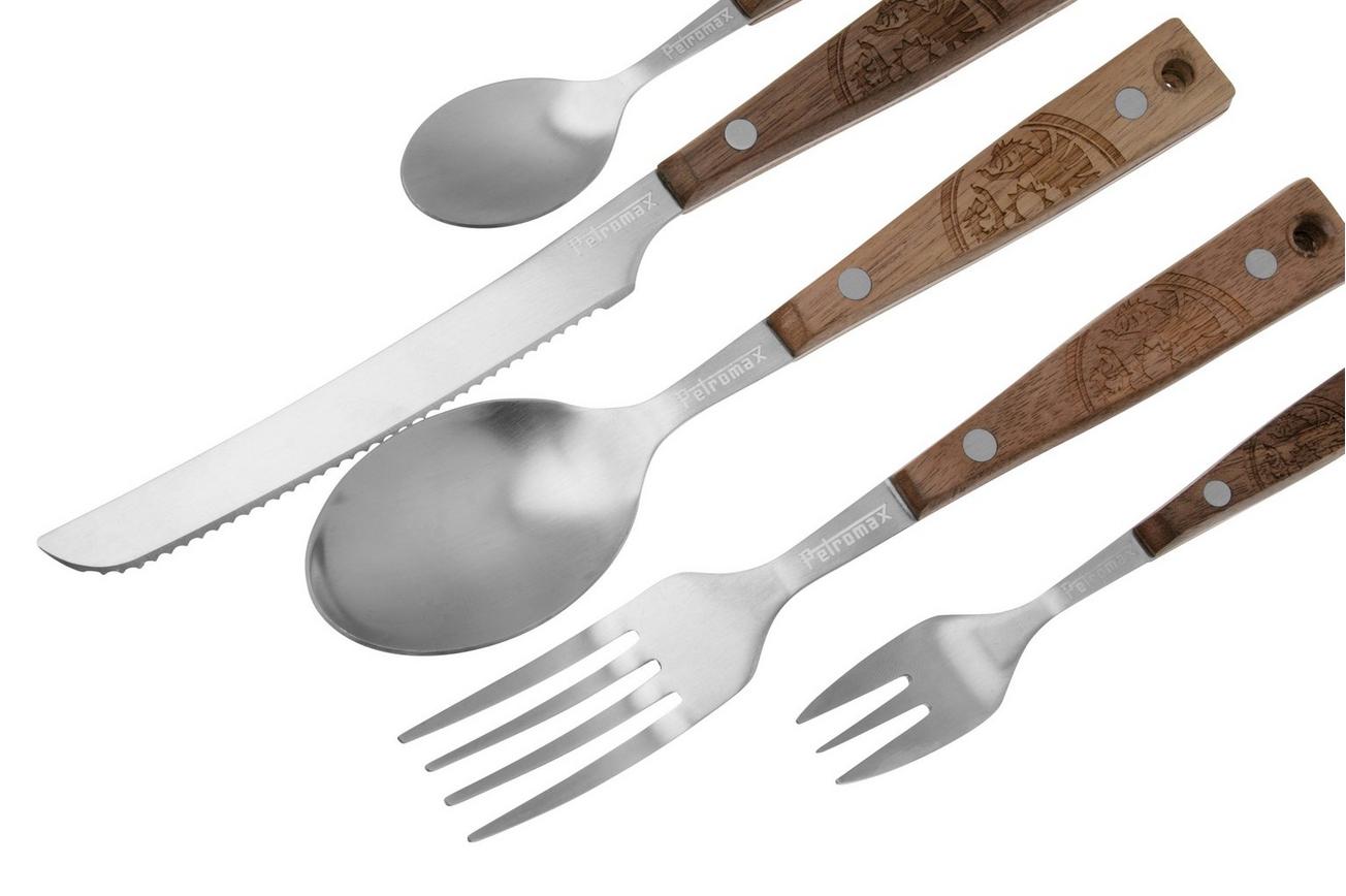 Petromax Camping Cutlery Set, 5-delige bestekset