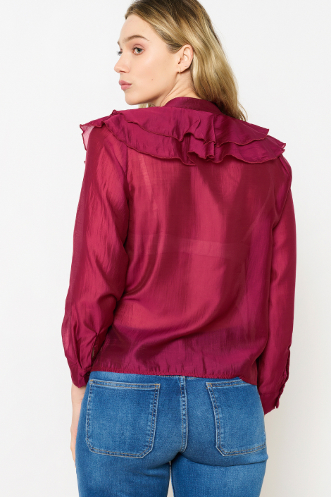 LolaLiza paarse dames blouse
