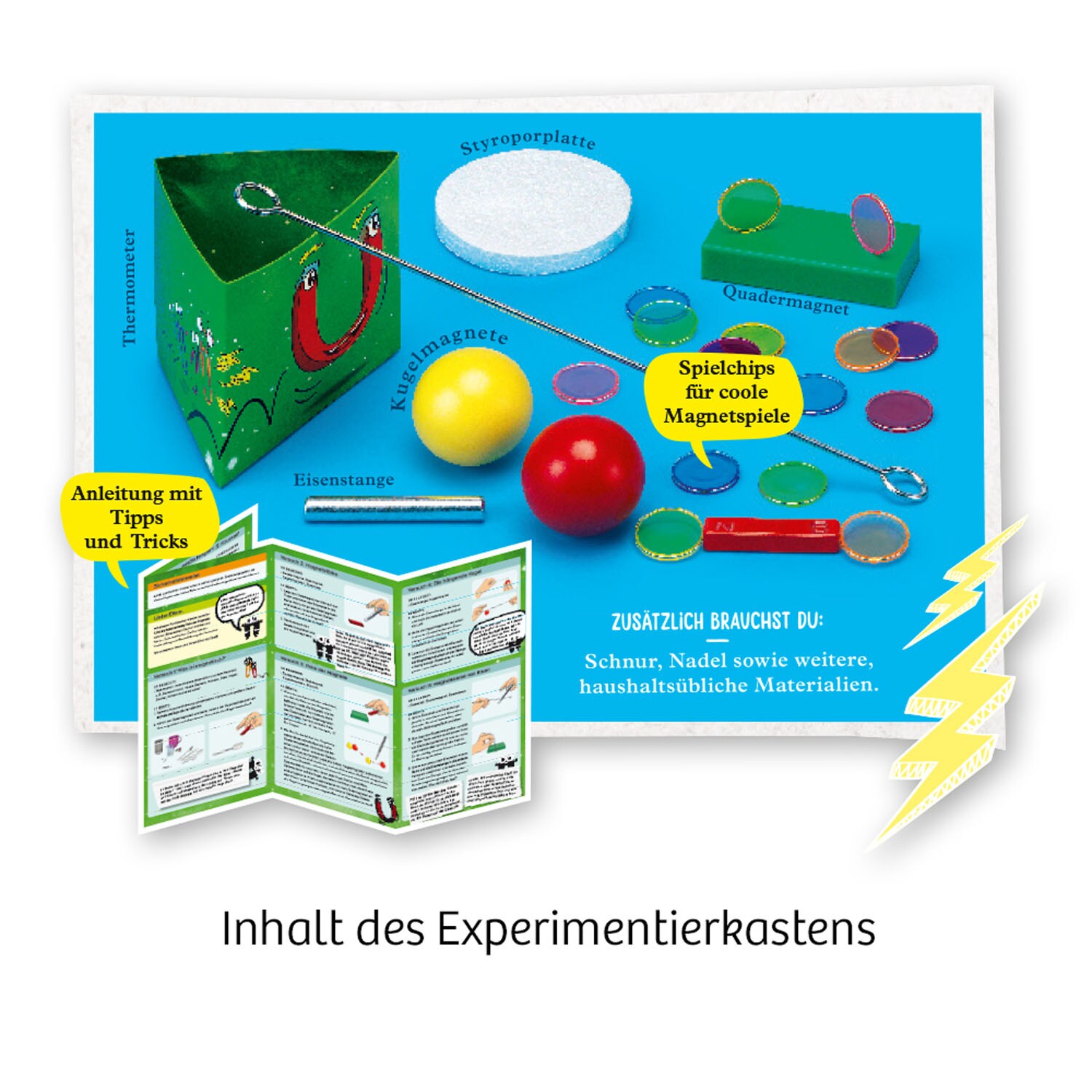 Fun Science Magie der Magnete, Expiremente mit Magneten