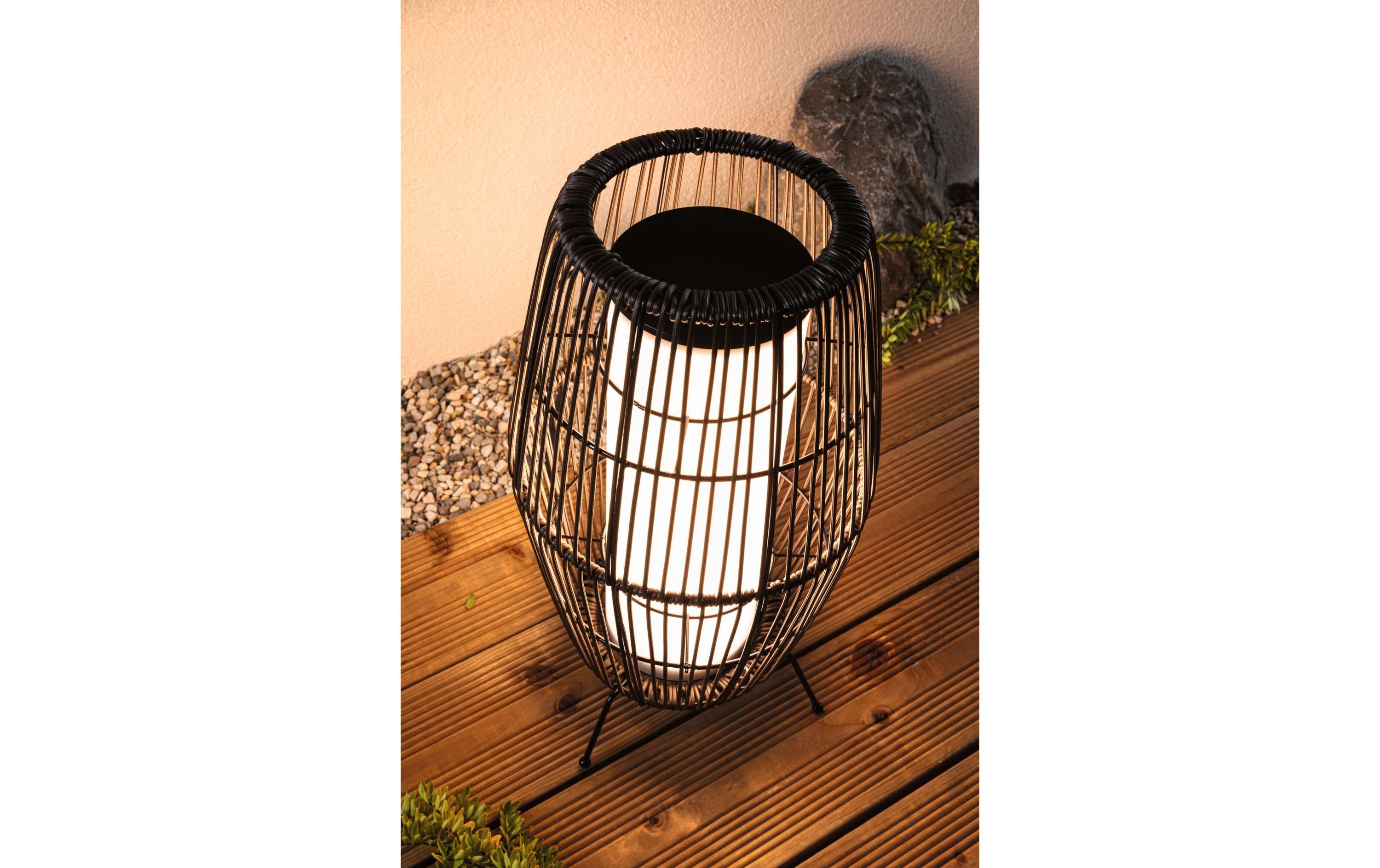 Stehleuchte Plug & Shine Basket, RGBW, 3.2W, Schwarz<br>LED Lichtobjekt