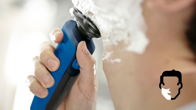 Philips Elektrorasierer »Shaver Series 5000 S5466/17« 1 Stk. Aufsätze SmartClick-Präzisionstrimmer
