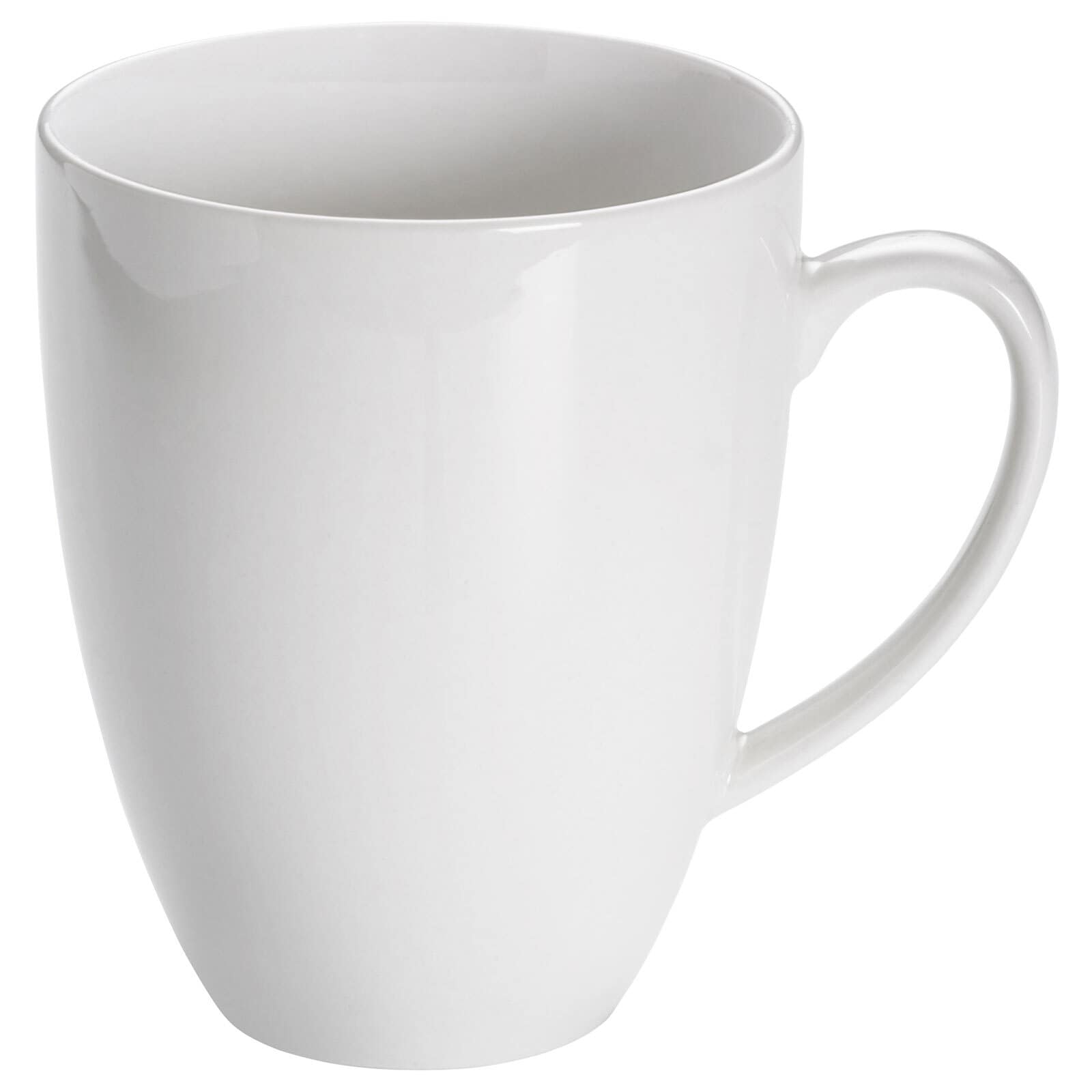 MAXWELL & WILLIAMS Kaffeebecher BASICS 4er Set - je 374 ml weiß