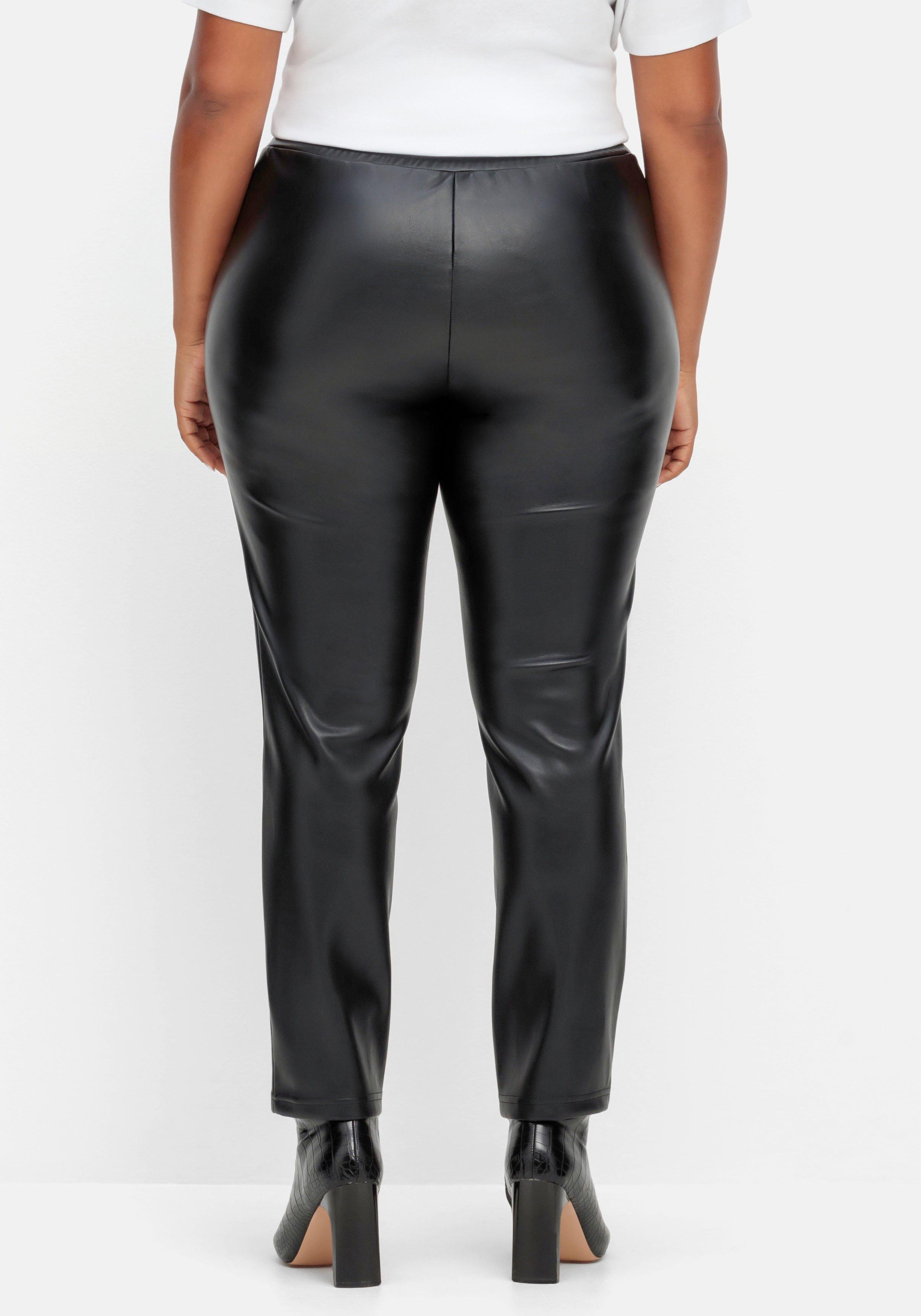 Leggings mit glänzender Beschichtung
