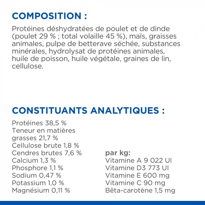 HILL'S Science Plan Sterilised Kitten au Poulet – Croquettes pour chaton