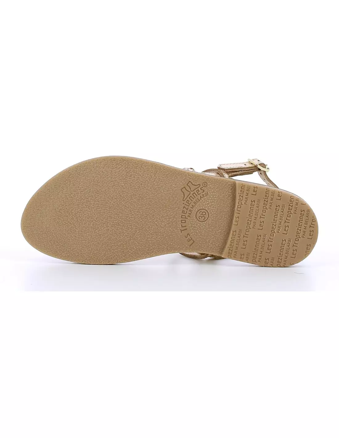LES TROPEZIENNES BATRESS - Sandales & nu-pieds OR