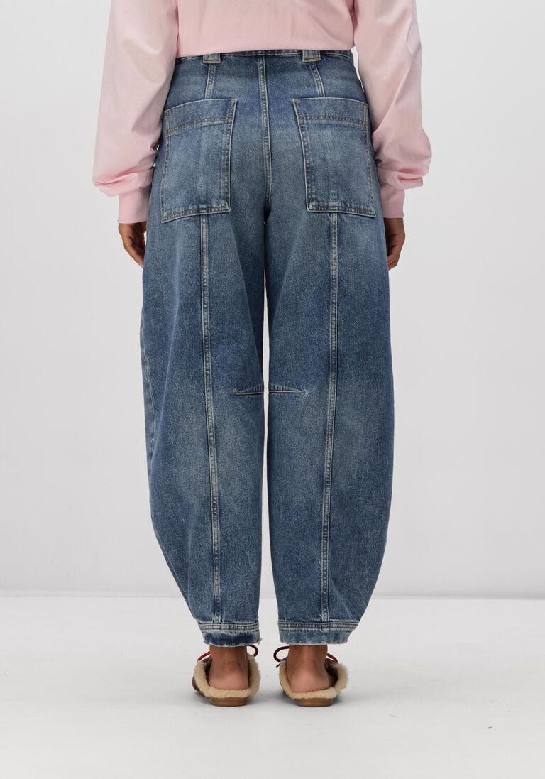 blauwe closed barrel jeans rhannon