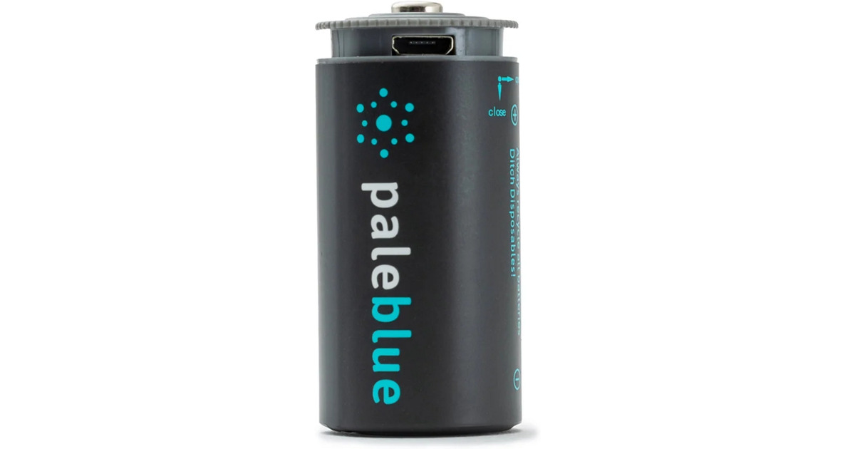 PaleblueC (USB-C) Oplaadbare batterij, 2 stuks  (Zwart)