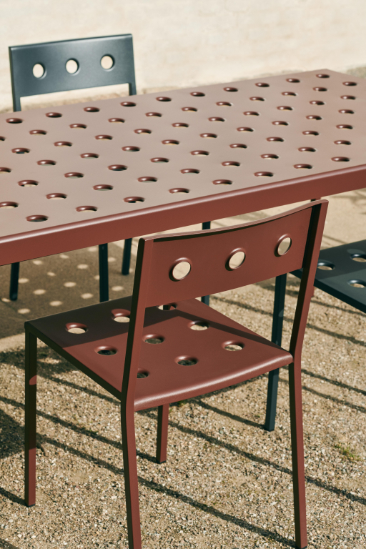 Hay Balcony Dining tuinstoel iron red