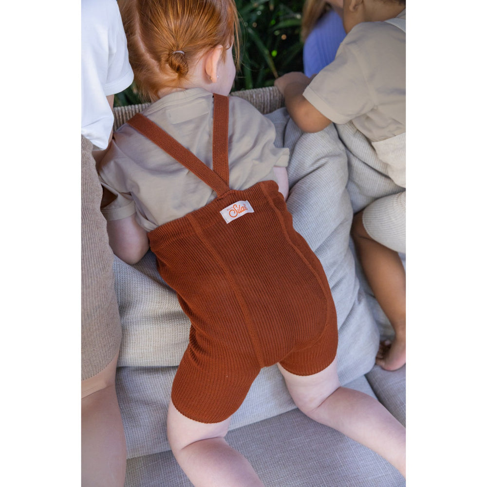 Køb Silly Silas Cinnamon Shorty Tights Med Seler