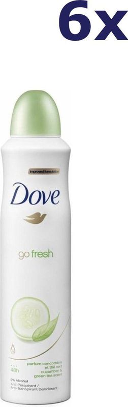 Dove - Go Fresh - Deodorant Spray - Komkommer - 150ml