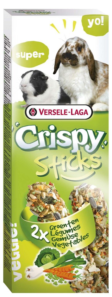 Versele Laga - Bland 4 For 119 - Sticks Rabbits-Guinea Pigs Vegetables 110Gr