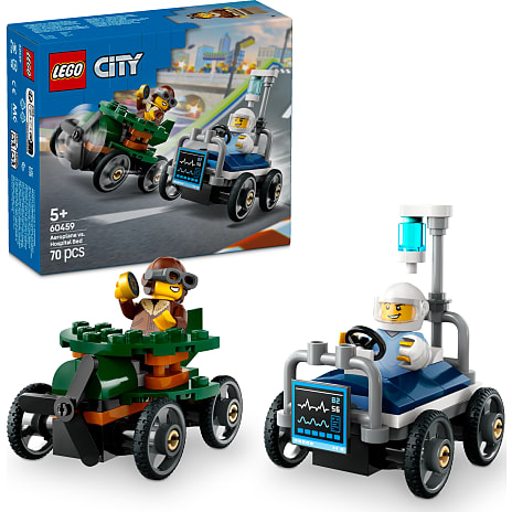 LEGO City Racerbilpakke – fly mod hospitalsseng 60459