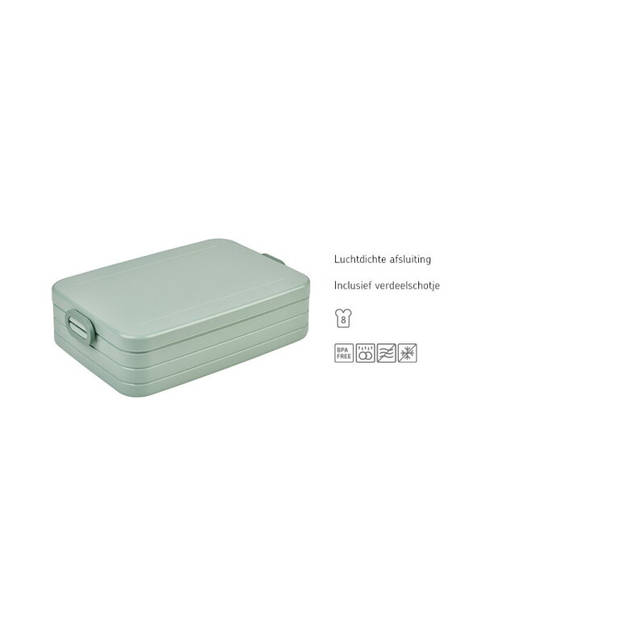 Mepal lunchbox Take a Break large - nordic sage