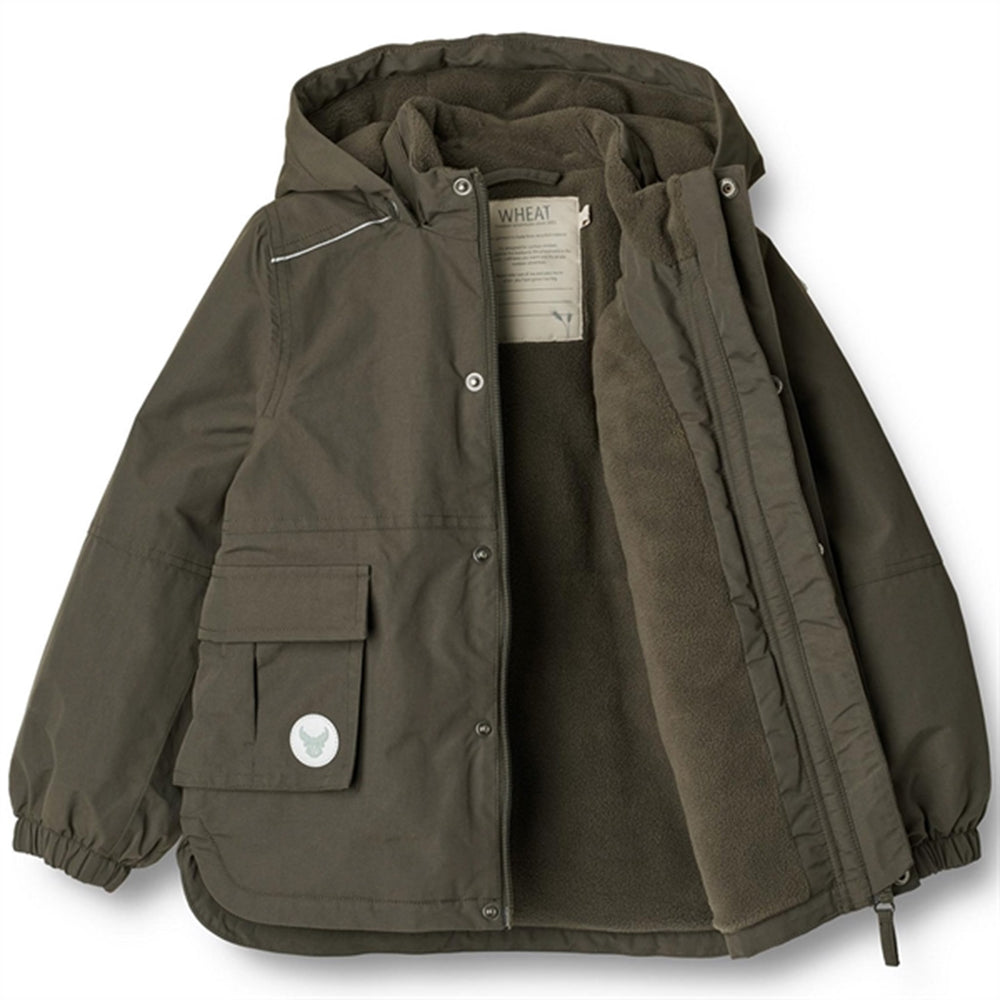 Jakke Johan Tech Dry Black - Wheat → Luksusbaby.dk