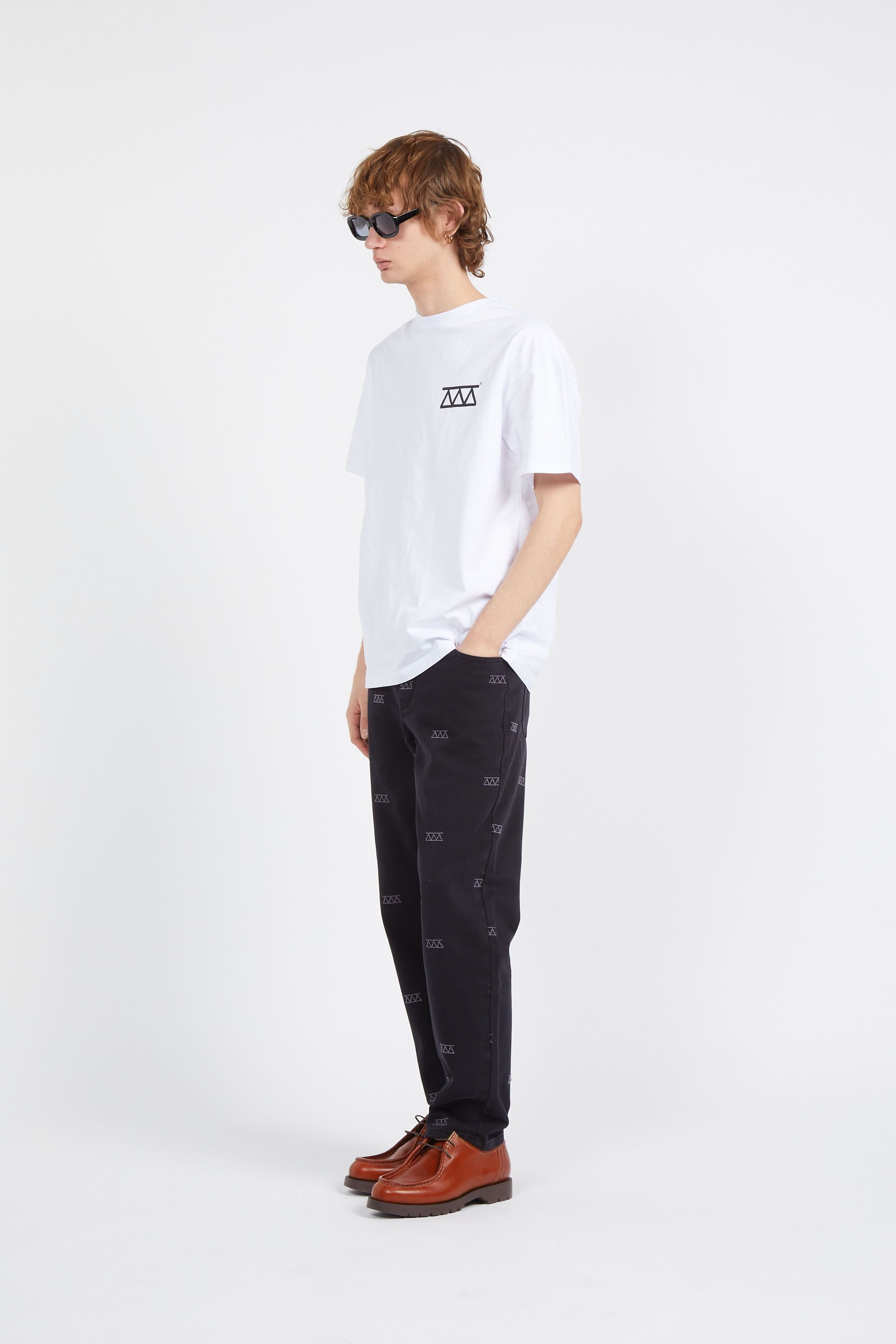 Hologram Jean DENIM BLACK Noir