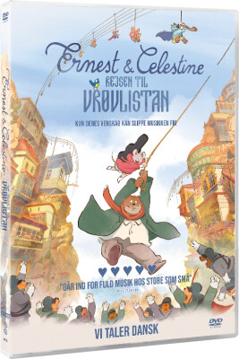 Ernest & Celestine - Rejsen Til Vrøvlistan - DVD