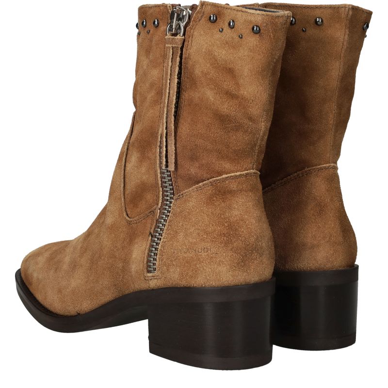 Piedi Nudi Enkellaarsjes Cognac Dames