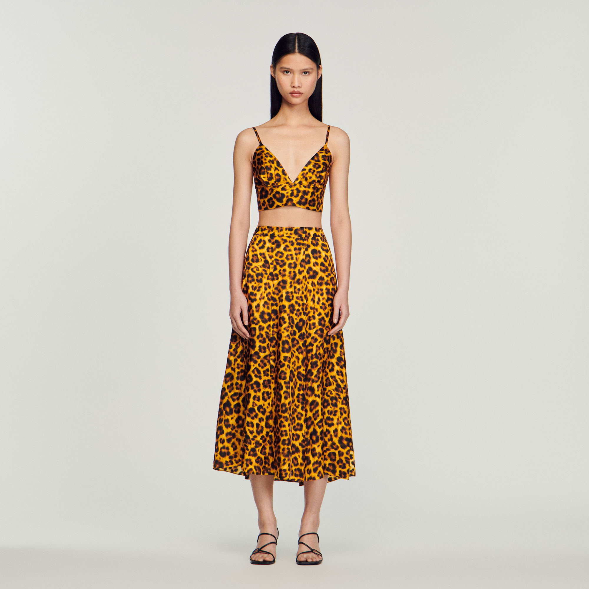 Jupe leopard