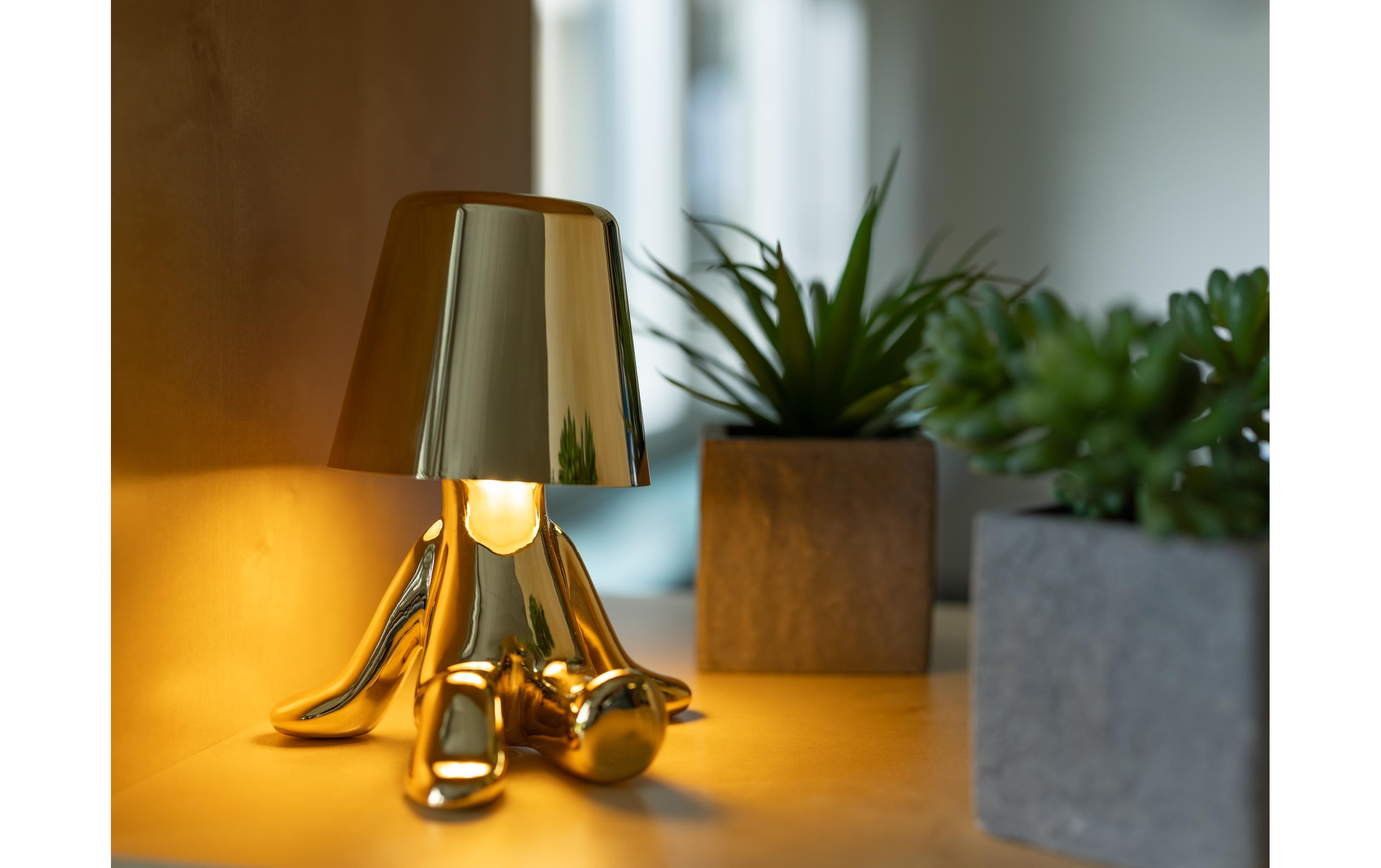 LED Stimmungslicht KIDDO GoldPortable Akku-Tischleuchte