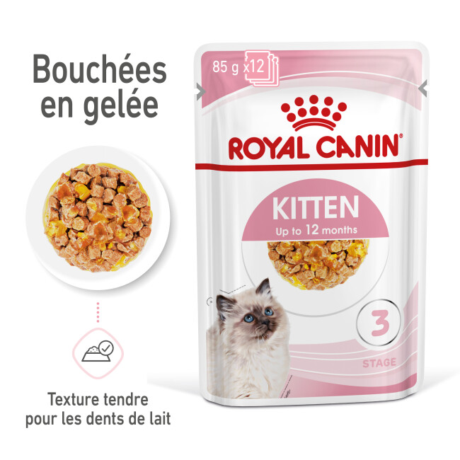 Bouchées Royal Canin Kitten pour chaton de 4 à 12 mois
