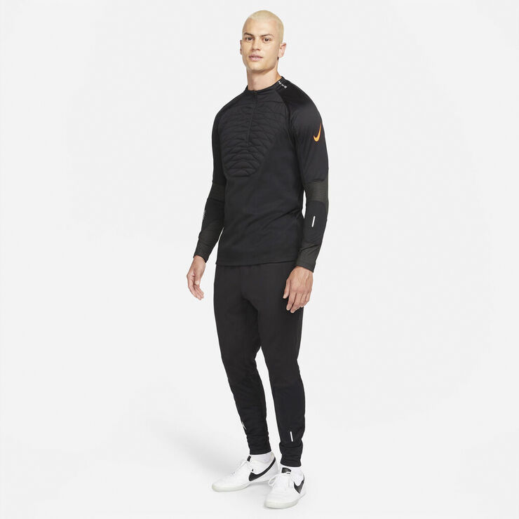 Nike Therma Fit Strike Winter Warrior Drill Traeningstroje Sort