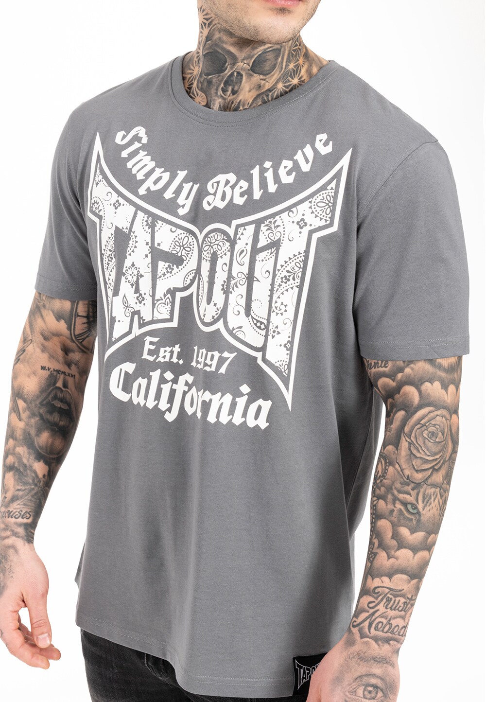 Tapout Herren T-Shirt lockere Passform HAILY BE