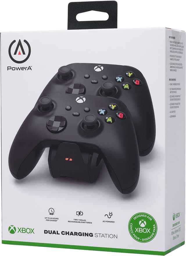 PowerA Duo Xbox-opladningsbasestation til spilstyring