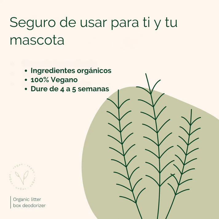 Desodorizante para caixa de areia Catuals® Rose