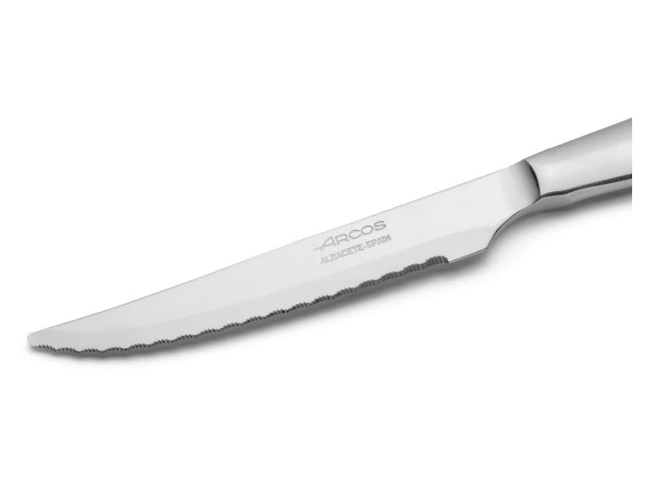 Couteau à steak monobloc - Micro cranté - 23 cm - Arcos