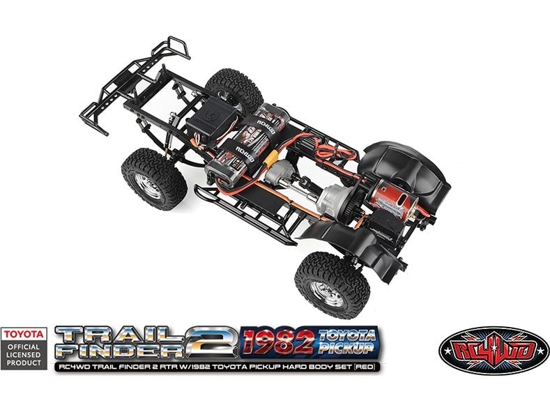 RC4WD Scale Crawler Trail Finder 2 1982 Toyota, RTR, 1:10, 1982 Toyota Pickup mit fester Karosserie
