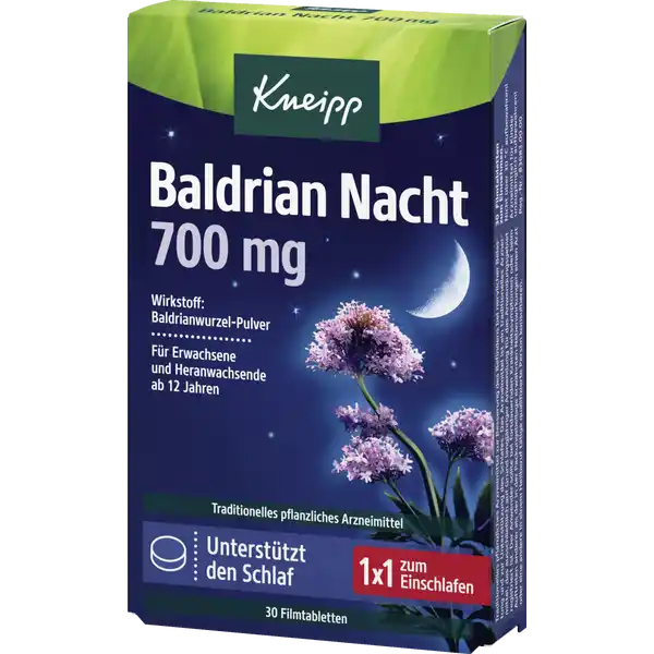 Baldrian Nacht 700 mg