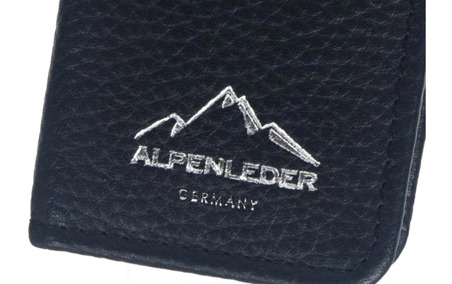 ALPENLEDER Schreibgeräteetui »ZWOA Nera Notte«