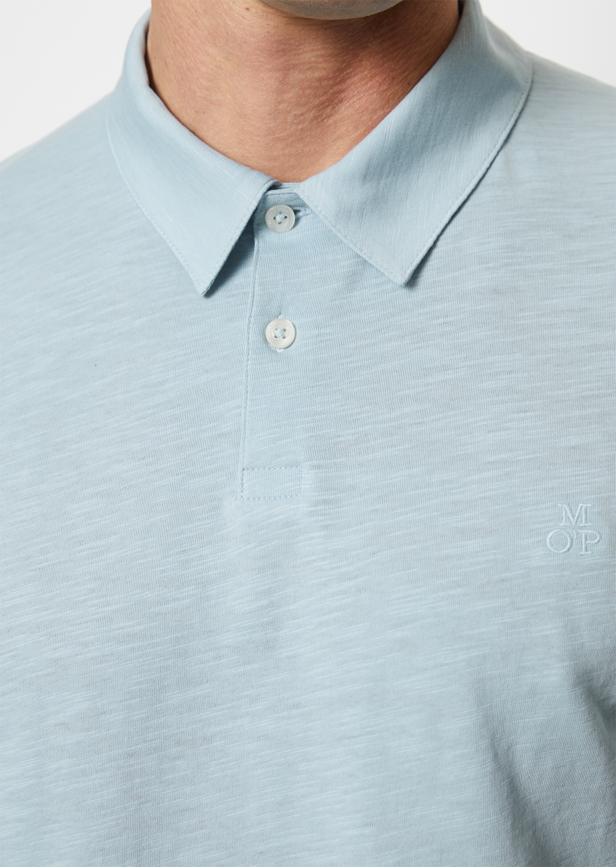 Poloshirt Jersey shaped aus reiner Bio-Baumwolle