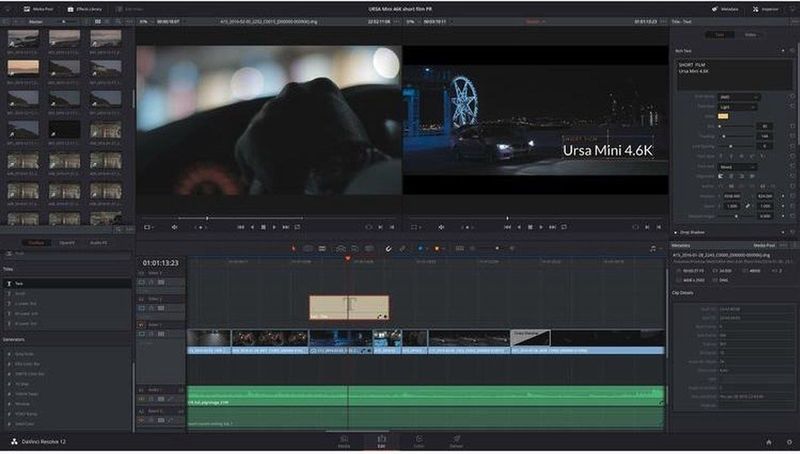 Blackmagic Design - DaVinci Resolve - Software - Videobewerking - 32-Bit Beeldverwerking