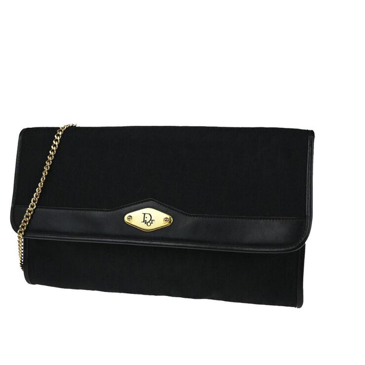 Dior Vintage Dior Crossbody Bag Black