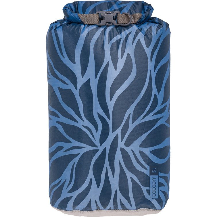 Cocoon Drybag Hyperlight Packsack blue leaves