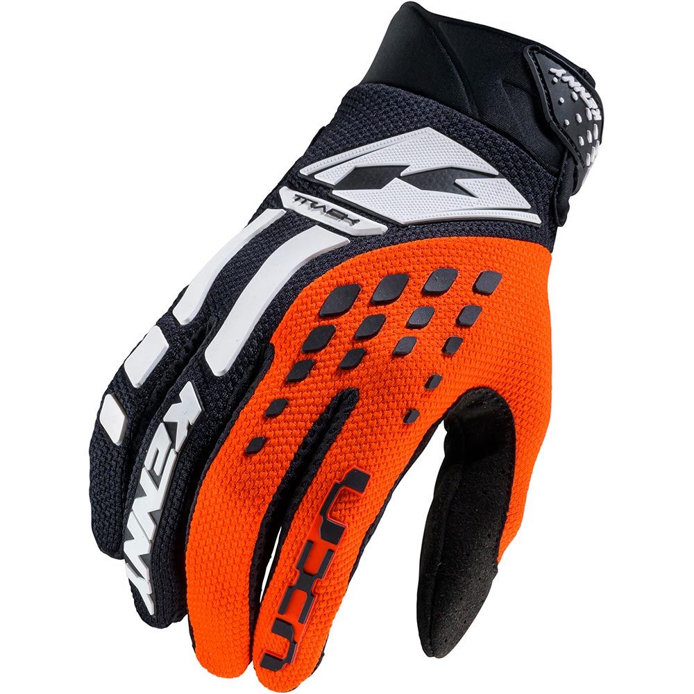 Kenny - Gants enfant Track Kid Orange / Noir / Blanc