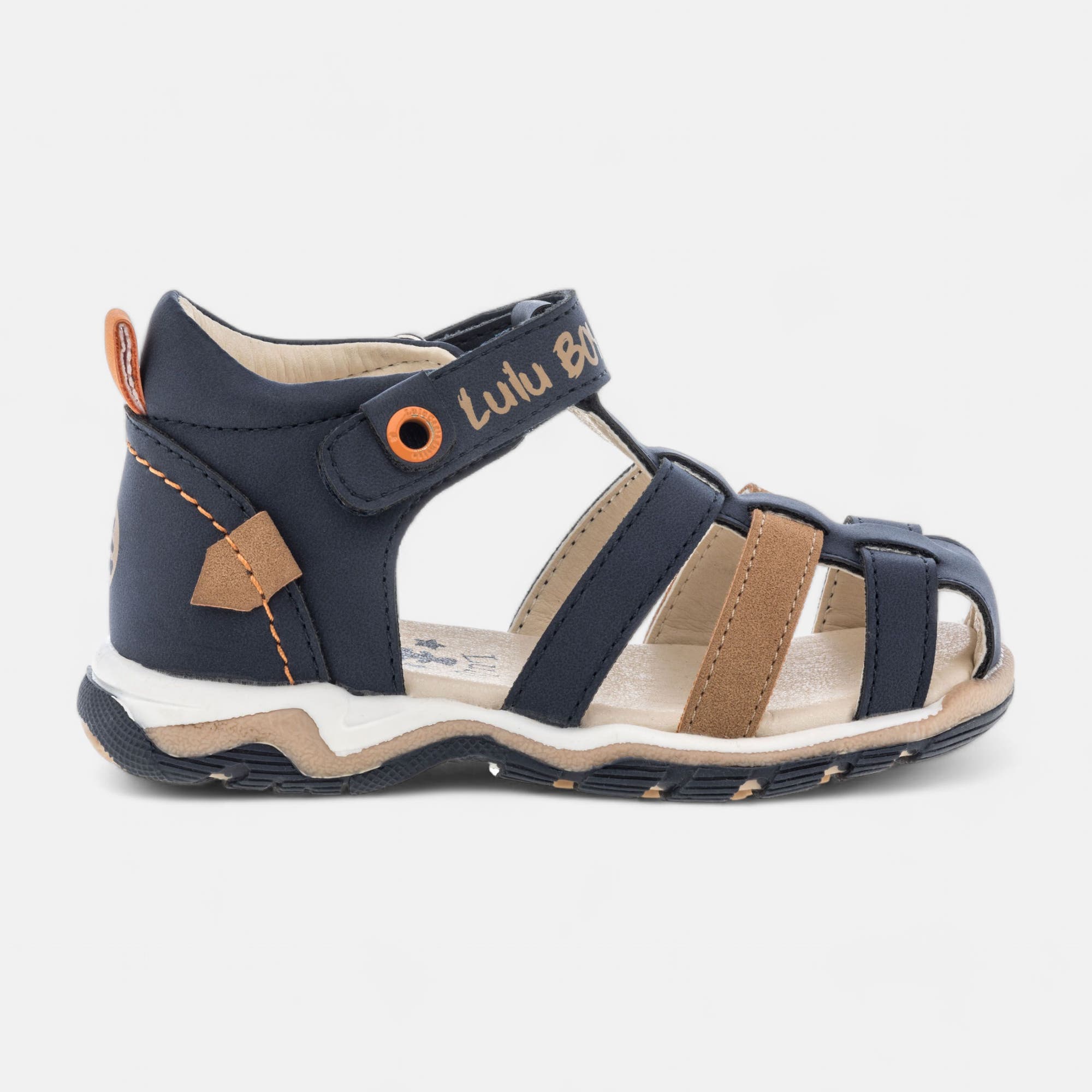 Nu-pieds Bébé garçon bleu marine