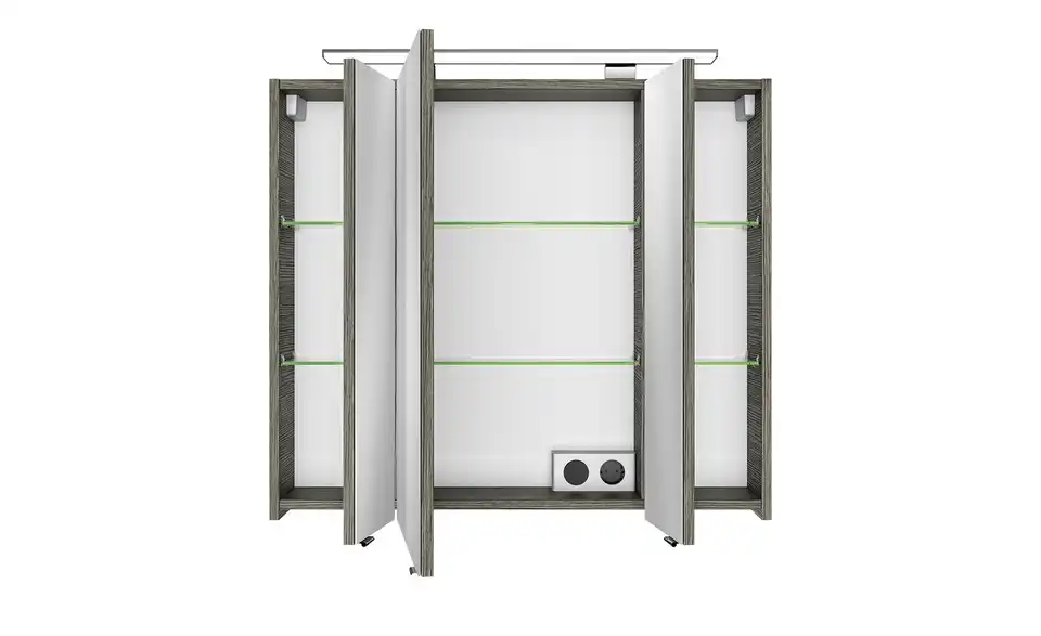 Spiegelschrank Hard 80 cm Graphit