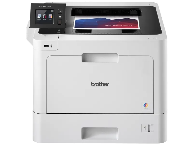 Brother HL-L8360CDW - Printer - farve - Duplex - laser - A4/Legal - 2400 x 600 dpi - op til 31 spm (mono) / op til 31 spm (farve) - kapacitet: 300 ark - USB 2.0, Gigabit LAN, Wi-Fi(n), USB vært, NFC