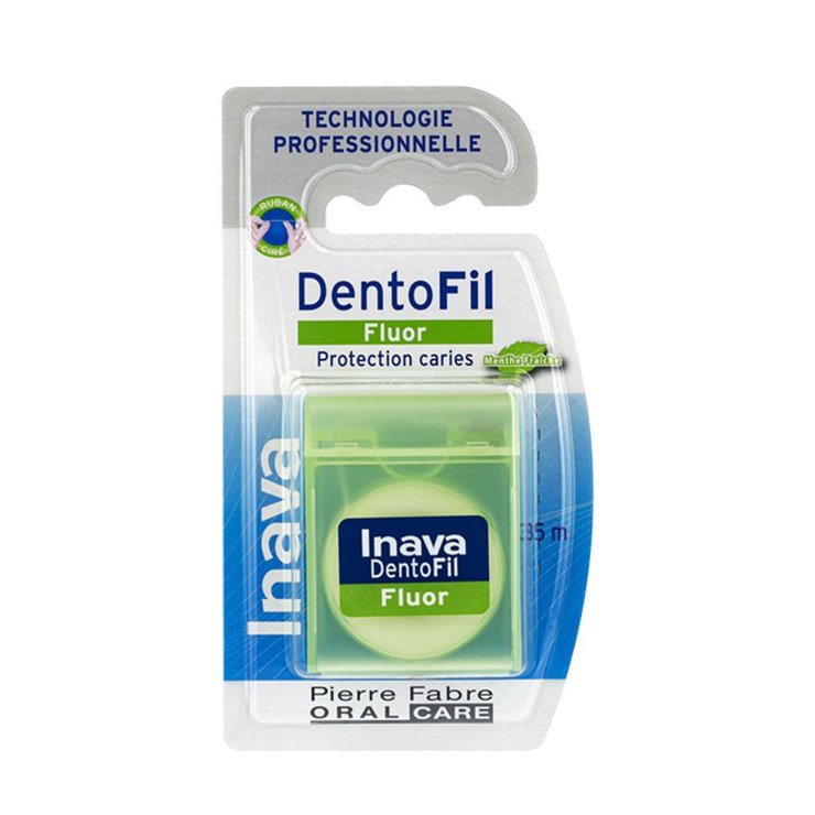 Dentofil Fluor Fil Dentaire 35m Menthe Fraîche Inava